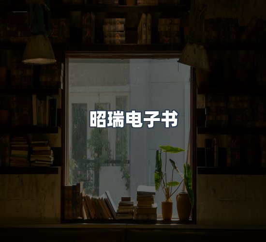 关于昭瑞电子书